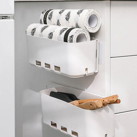 Hole-free Wall-mounted Storage Box