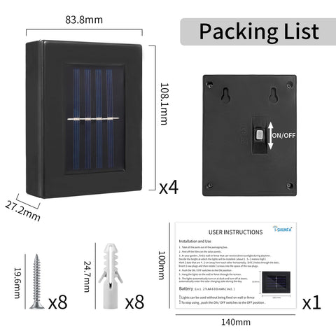 Solar Wall Light