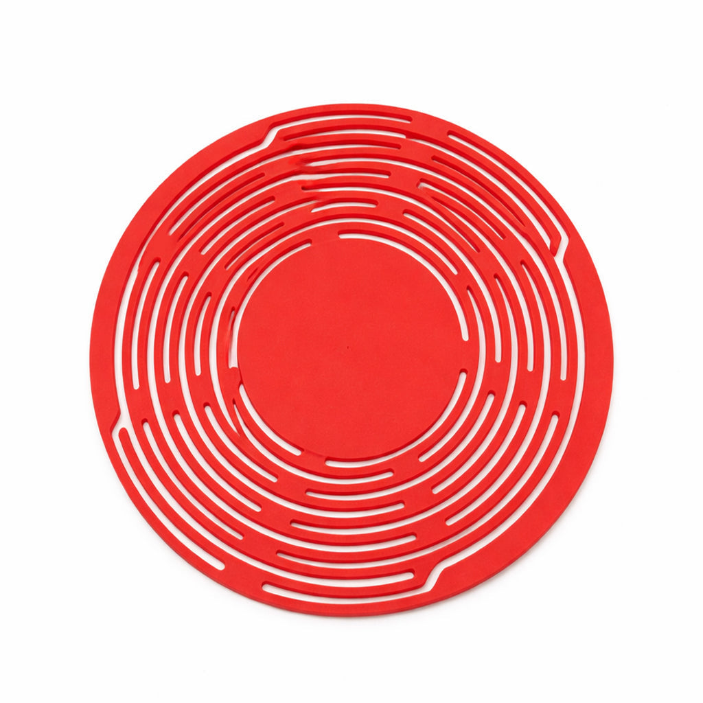 MATERIOL 2-in-1 Zero-Void™ Silicone Mesh Bag & Heat-Resistant Trivet Mat for Hot Bowls