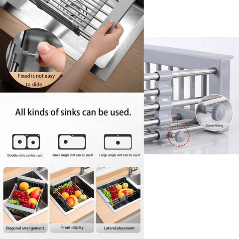 Stainless Steel Kitchen Drain Rack
