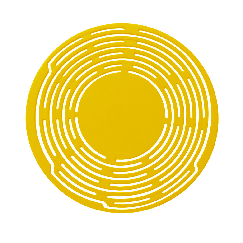 MATERIOL 2-in-1 Zero-Void™ Silicone Mesh Bag & Heat-Resistant Trivet Mat for Hot Bowls