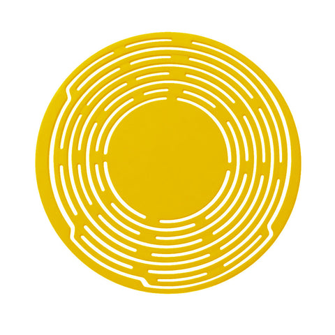 MATERIOL 2-in-1 Zero-Void™ Silicone Mesh Bag & Heat-Resistant Trivet Mat for Hot Bowls