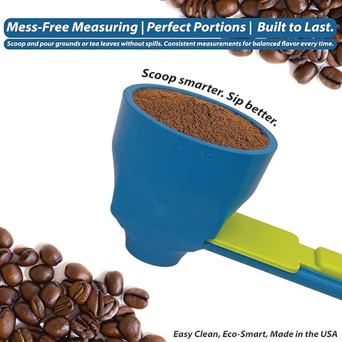 MATERIOL™ Mess-Free Measuring Funnel & Anti-Spill Funnel Scoop
