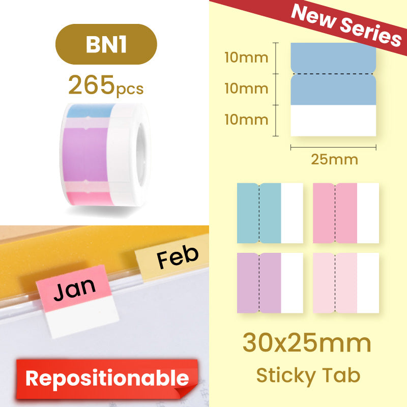 B21 Label - Sticky Tab and Note