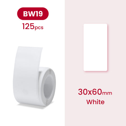 B21 Label - White