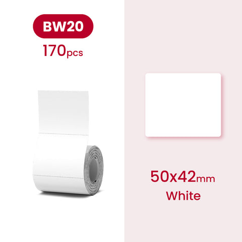 B21 Label - White