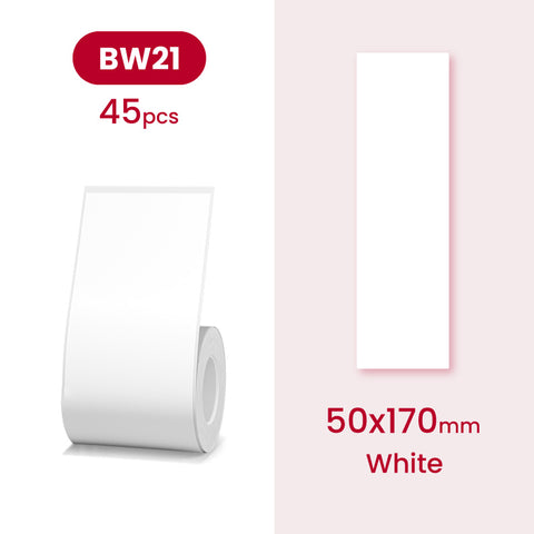B21 Label - White