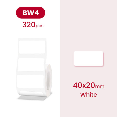 B21 Label - White