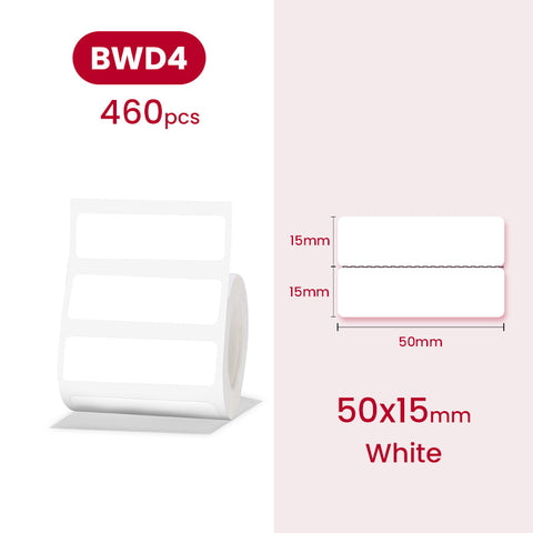 B21 Label - White