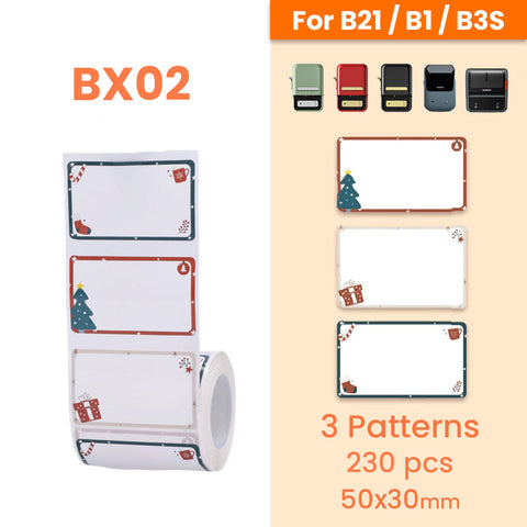 Xmas B Series Label 2024