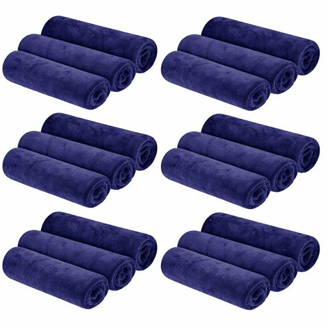 KUBOZN® 3 Pack Microfiber Twisted-Loop Quick-Dry Towels (Offer)