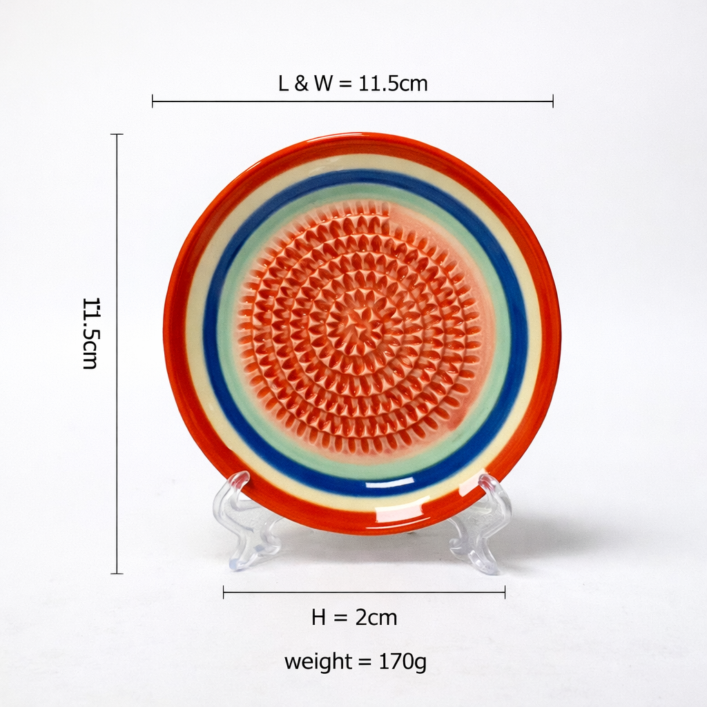 MATERIOL Handmade Ceramic Ginger & Garlic Grater