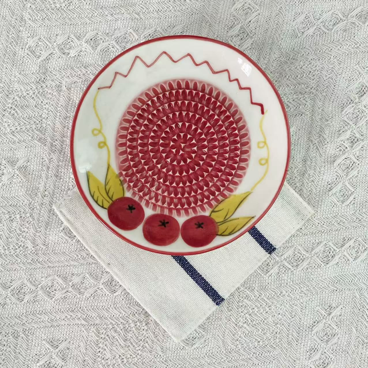 MATERIOL Handmade Ceramic Ginger & Garlic Grater