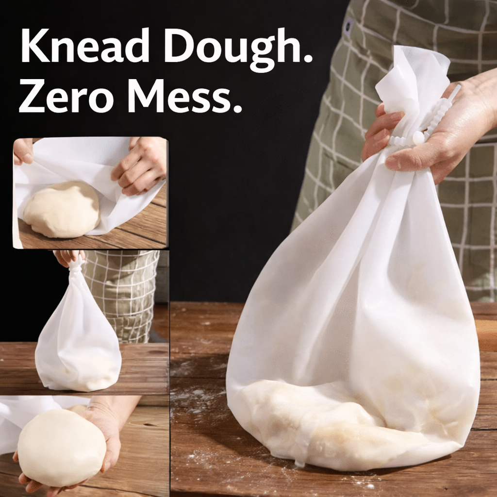 MATERIOL Food Grade Silicone Dough Mixing Bags