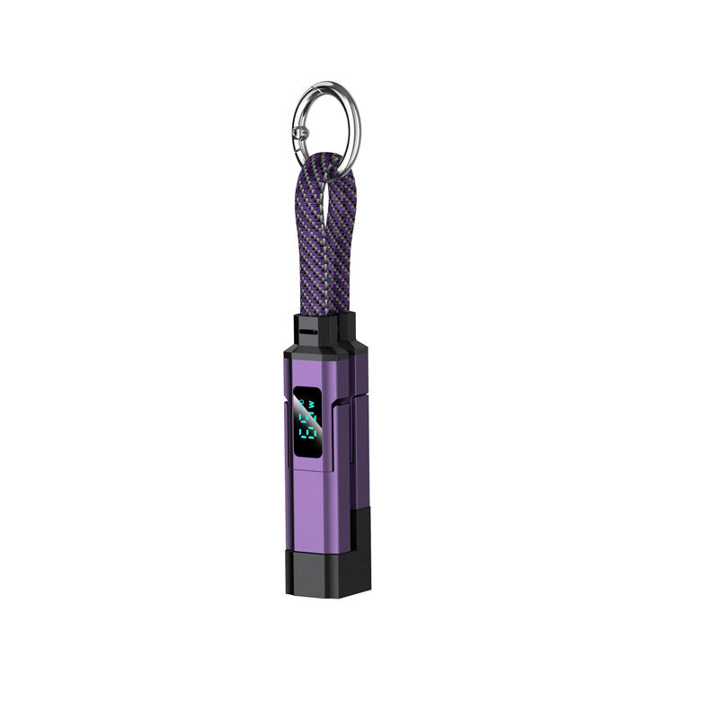 ⚡HOT SALE 50% OFF🔥MATEROL 4-in-1 Digital Display Keychain Charging Cable