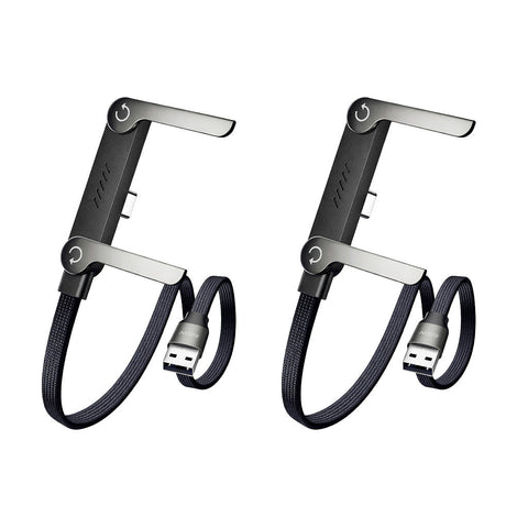 MATERIOL 2-in-1 Invisible Holder Charger Cable – 240W Fast Charging Cord with Built-In Phone Stand (Offer)