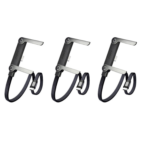 MATERIOL 2-in-1 Invisible Holder Charger Cable – 240W Fast Charging Cord with Built-In Phone Stand (Offer)