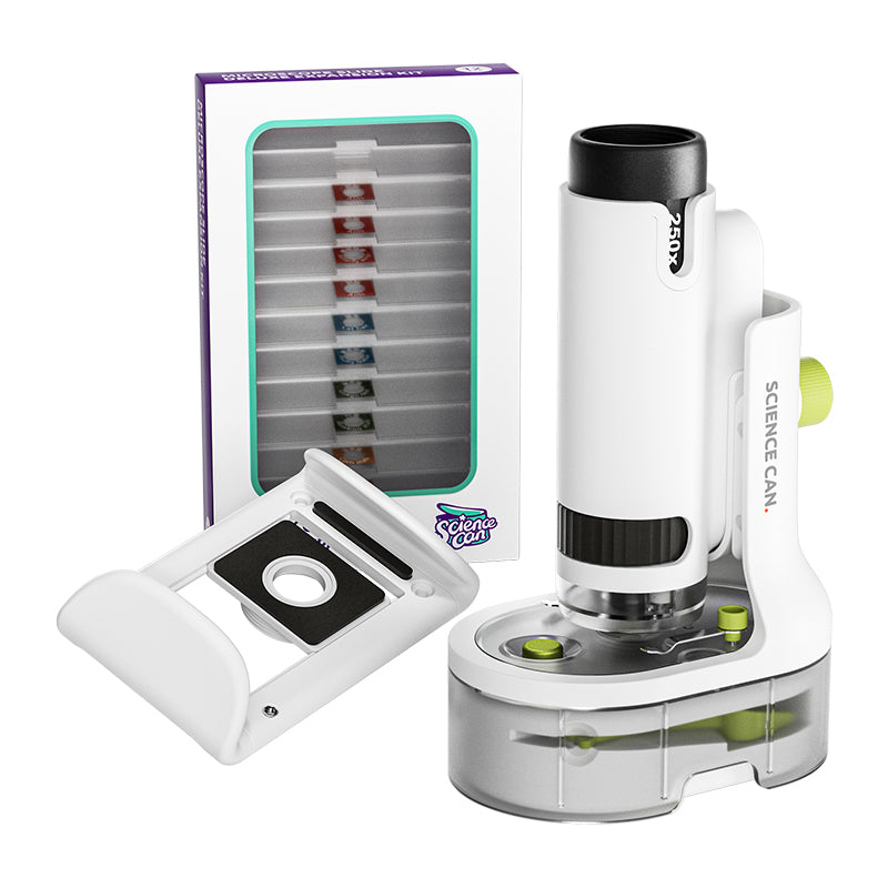 SCIENCE CAN Microscope for Kids - Materiol