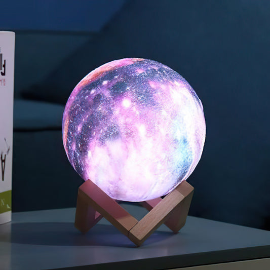 Galaxy Moon Lamp - Materiol