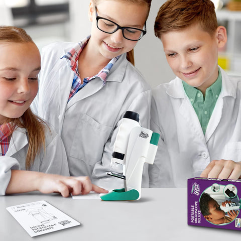 SCIENCE CAN Microscope for Kids - Materiol