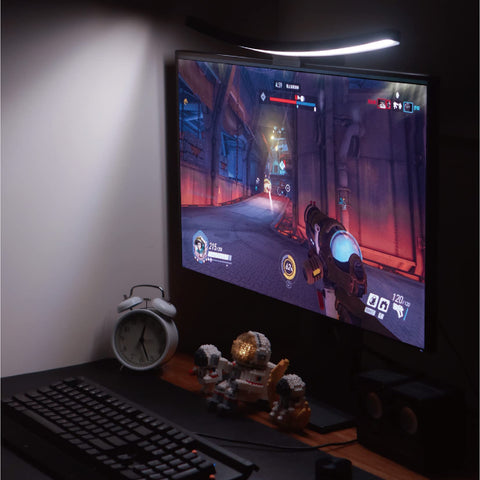 LYMAX Wide Upward Curved Monitor Light - Materiol