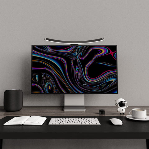 LYMAX Wide Upward Curved Monitor Light - Materiol