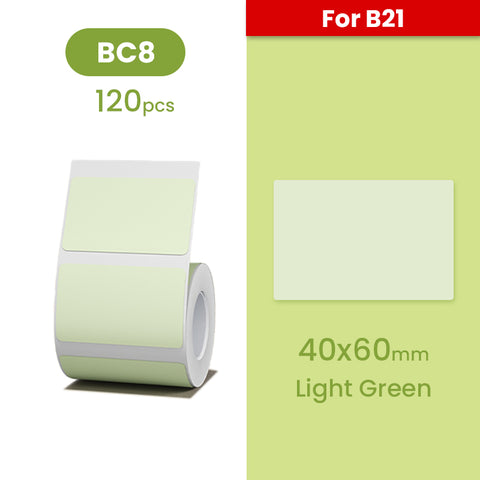 B21 Label - Color - Materiol