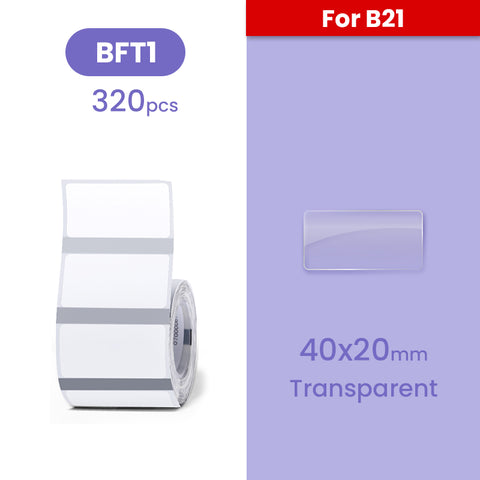 B21 Label - Functional - Materiol