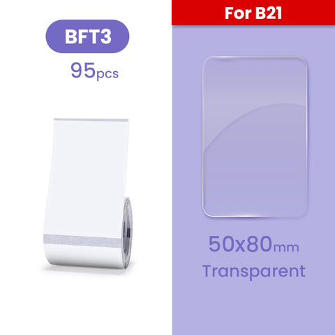B21 Label - Functional - Materiol