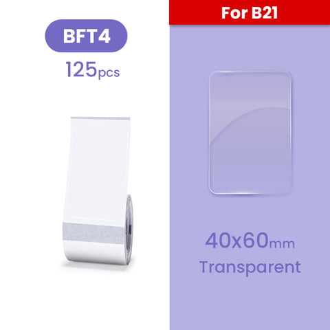 B21 Label - Functional - Materiol