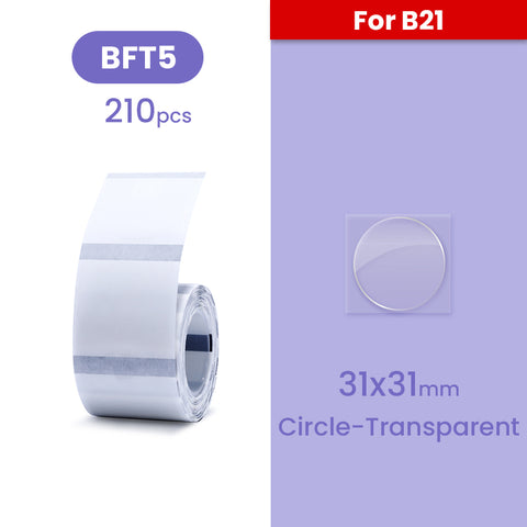 B21 Label - Functional - Materiol