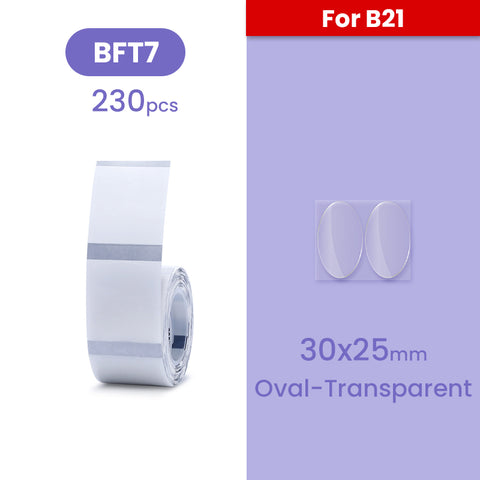 B21 Label - Functional - Materiol