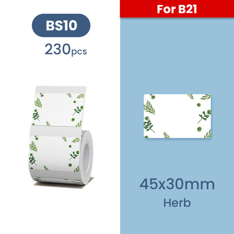 B21 Label - Seasonal - Materiol