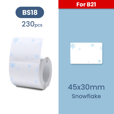 B21 Label - Seasonal - Materiol