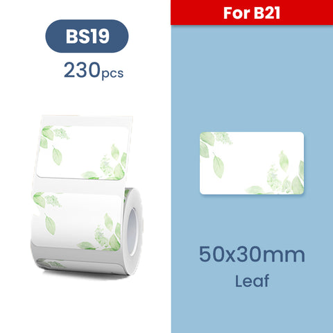 B21 Label - Seasonal - Materiol