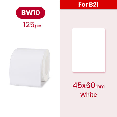 B21 Label - White - Materiol