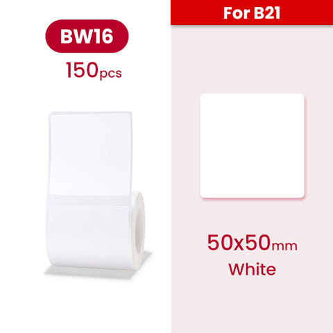 B21 Label - White - Materiol