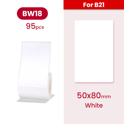 B21 Label - White - Materiol