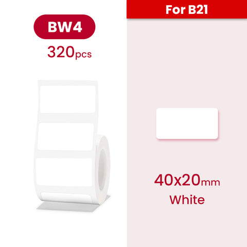B21 Label - White - Materiol