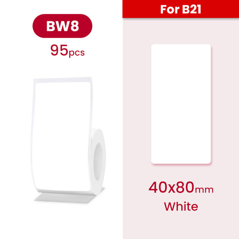 B21 Label - White - Materiol