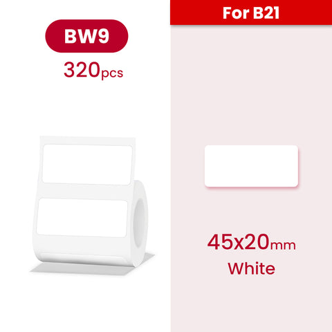 B21 Label - White - Materiol