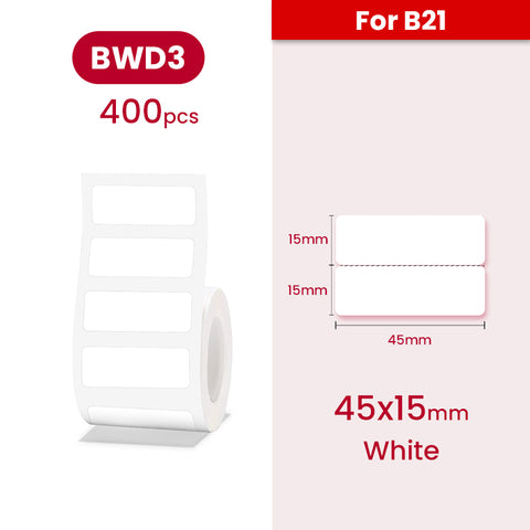 B21 Label - White - Materiol