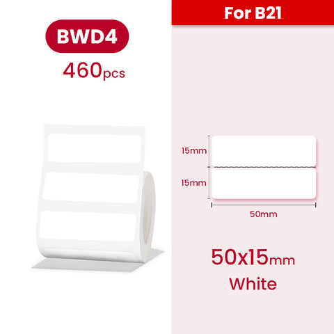 B21 Label - White - Materiol
