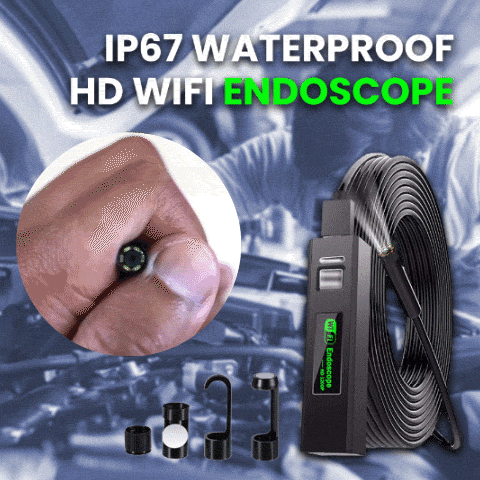IP67 Waterproof HD WIFI Endoscope - Materiol
