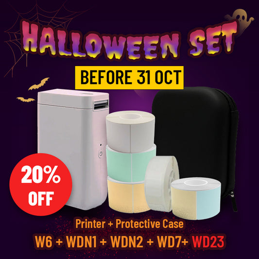 Niimbot™ D101 Label Maker - Halloween Set - Materiol