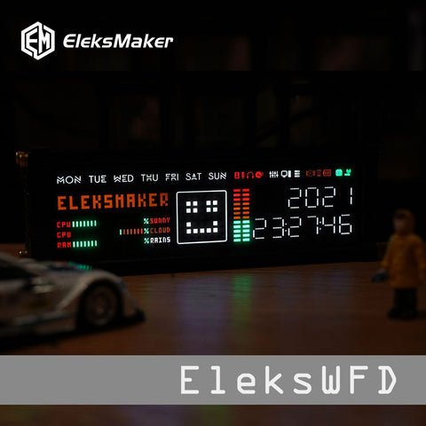 EleksWFD Digital Clock - Materiol