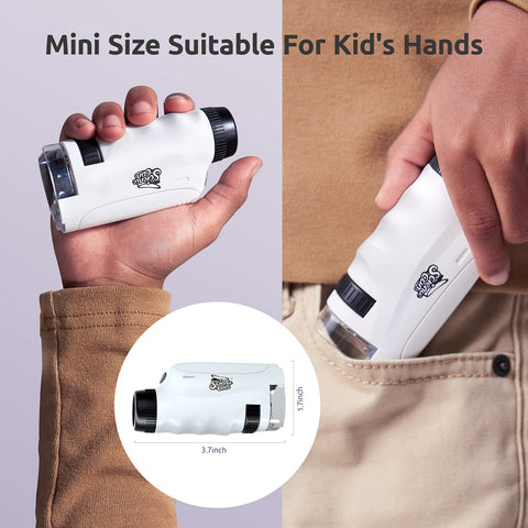 SCIENCE CAN Microscope for Kids - Materiol