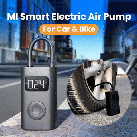 Mi Smart Electric Air Pump for Car and Bike - Materiol