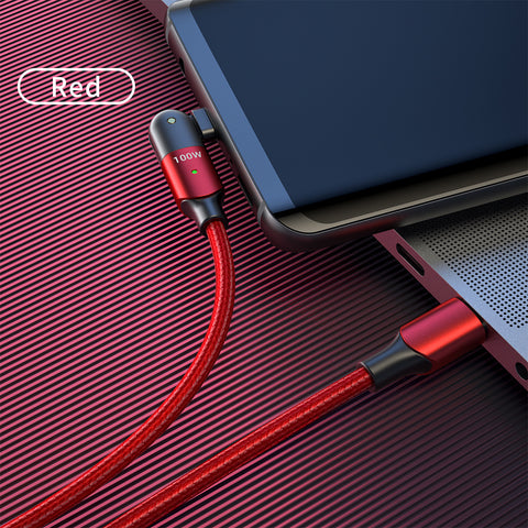 Rotating 100W USB Charging Cable - Materiol