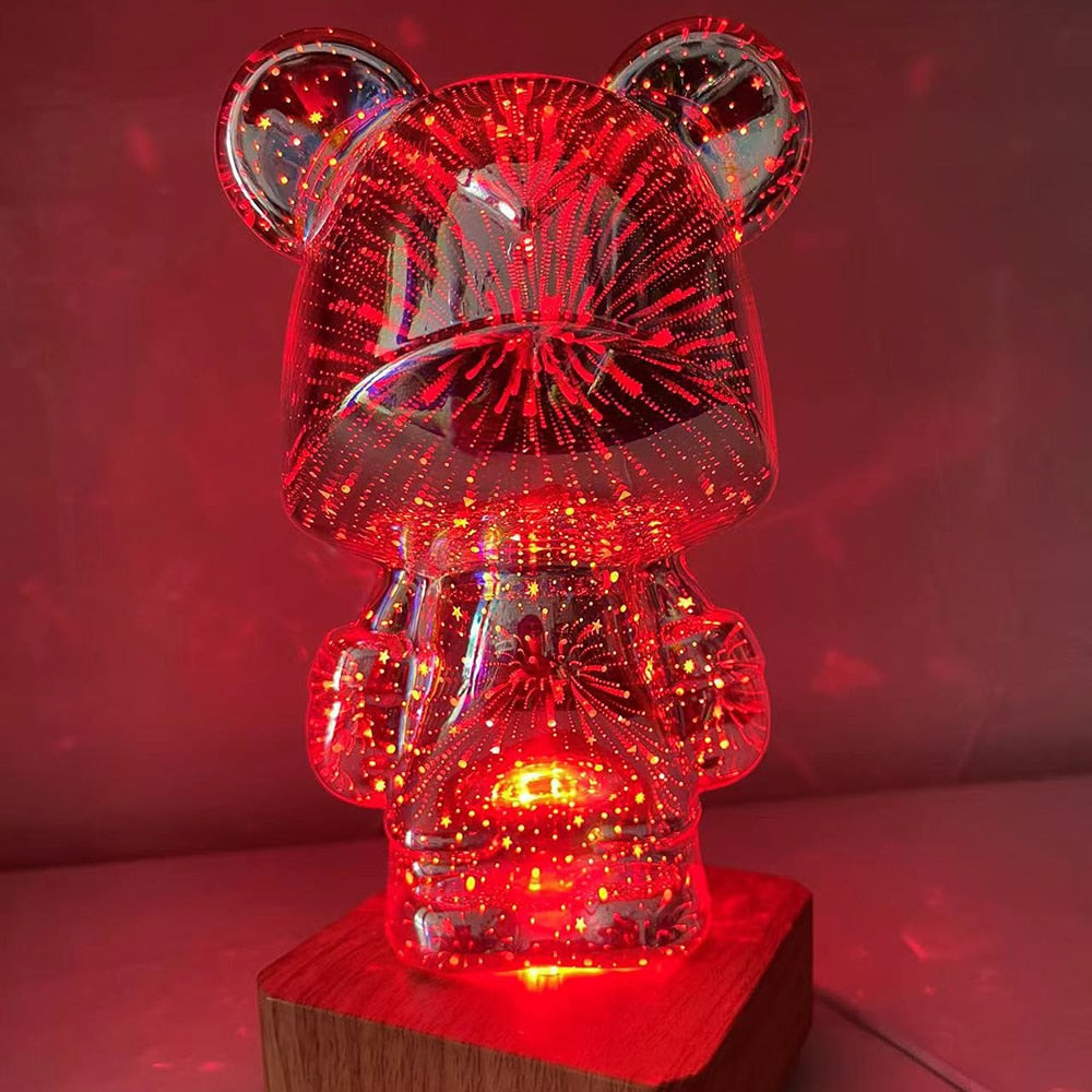 Luminous Firework Bear Light